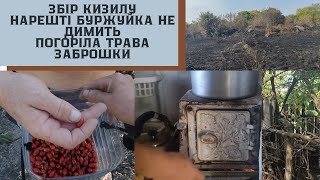 #79 Обірвала кизил/Нарешті буржуйка не димить/Палять траву обережно/Раніше тут були  людські городи