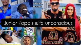 junior Popo's wife.The secret about junior Pope's death has been exposed by the producer of the film