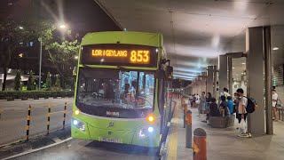 [Episode 2/Friendly BC! Uncommon] SG3000T on Service 853 – Volvo B5LH (B5RLH) Hybrid (Lor 1 Geylang)