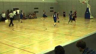 Birmingham City fans at Aston Uni basketball game