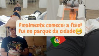 COMECEI A FISIOTERAPIA|FUI AO PARQUE DA CIDADE|SOMOS ABENÇOADOS