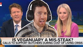 British Newscasters Can't Handle Veganuary | Reaction