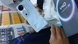 Unboxing || Vivo V40 5g || Colour Ganges Blue|| Supp Model 👍