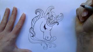 Warm Up # 12: How To Draw A Unicorn