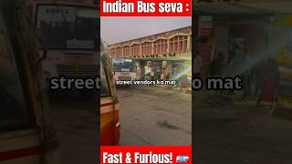 Indian Bus Seva: Fast & Furious! |#facts #shorts | @FACTMETER.OFFICIAL