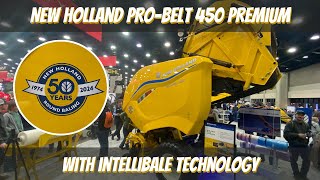 New Holland Pro-Belt 450 Premium with IntelliBale Technology 👇