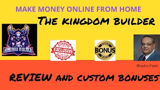 Kingdom Builder Review ⚡ WARNING ⚡ DON'T BUY Kingdom Builder Review WITHOUT MY 😆 CUSTOM 😆 BONUSES!