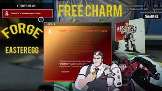 Apex Legends Forge Easter Egg *FREE GUN CHARM* " Up Close and Personal"