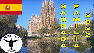 A WALKING TOUR INSIDE SAGRADA FAMILA, BARCELONA 2022