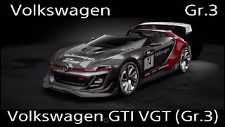 Volkswagen Volkswagen GTI VGT (Gr.3) 2021 - Gran Turismo Sport