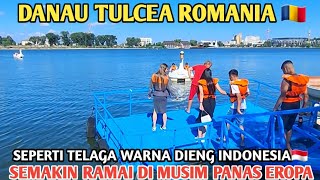 JALAN" DI WISATA PALING RAMAI DI TULCEA DANAU TULCEA ROMANIA 🇹🇩