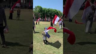 BOCIL INI SENENG BANGET NGIBARIN BENDERA INDONESIA #merahputih #merdeka #hutri79 #bendera