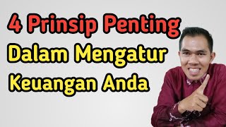 4 Prinsip Penting Dalam Keuangan || Financial