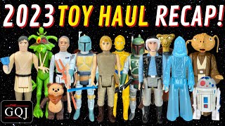 TOP STAR WARS Action Figure Toy Haul 2023 Recap!