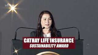 SUSTAINABILITY AWARD - CATHAY LIFE INSURANCE