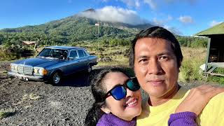 Sunday Morning Drive to Mount Batur, Kintamani with Mercedes “Tiger” w123 280e