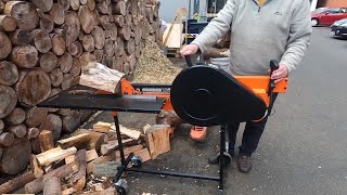 3 SECOND CYCLE TIME | Fast Fire 6 Ton Kinetic Log Splitter - Rapid Fire Log Splitting