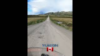 🗻💙 Experience The Dempster #yukon Is This Place Real? #motorcycle #explore #travel