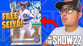 HOW TO GET A FREE TOPPS NOW DIAMOND SEIYA SUZUKI in MLB The Show 22