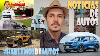 Noticiero 1 Lanzamientos Ford Bronco, Chevrolet Tracker, F1 y más #HablemosDeAutos