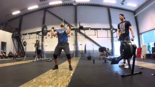 Pansar kör Crossfit Open 15.5