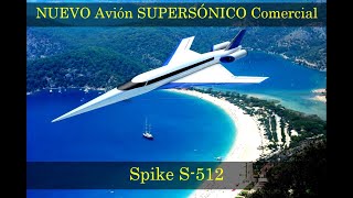 Nuevo Avión SUPERSÓNICO - uso comercial - 3950 km/h