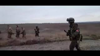 Captured Ukraine Soldiers Taken By Russian Military To Their Base In Mariopol