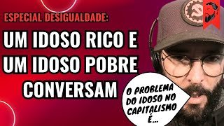 COLOCARAM UM IDOSO RICO E UM IDOSO POBRE PARA CONVERSAR, VEJA O QUE DEU!