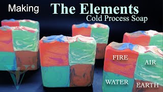 Making The Elements Cold Process Soap