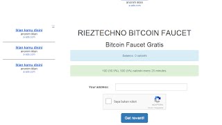 Cara Memasang Script Iklan Di Web Faucet Bitcoin