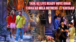 Bigg Boss 18 Live: Task ke liye Tyaar hoye ghar wale , Eisha ko mila Hotness🥵 ka khitaab,Rajat Dalal