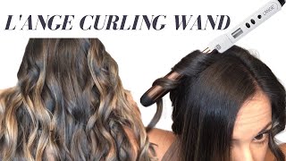 L’ange Lustre Curling Wand 25mm Demo and Tips For Curling Your hair | L'ANGE CURLING WAND BEGINNERS