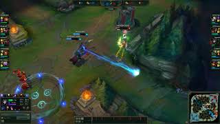 League of Legends: Jhin Mid gets Ganked