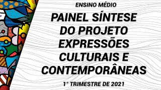 Painel Síntese do Projeto Expressões Culturais e Contemporâneas - Ensino Médio