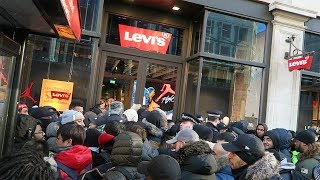 JORDAN X LEVIS DROP LONDON SHUTDOWN