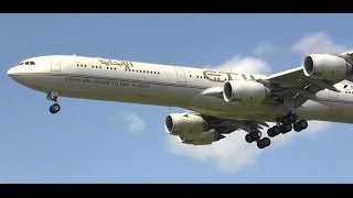 RARE | Etihad A340-600 Landing at Chicago O'Hare