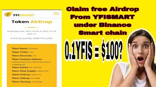 YFISmart Review | Free new Air drop | YFIS token Air drop