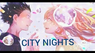 RetroBlue - City Nights (ft. Peter Jessy) | ♫ Copyright Free Music (Lyrics)