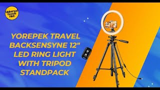 Sensyne 12" LED Ring Light with Tripod Stand - Universal Goods Hub