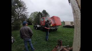 IH 2500 gets cleaned up and ready to move on