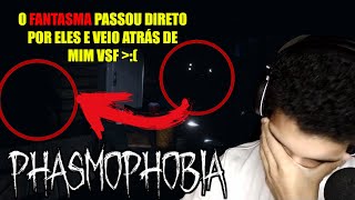 Jogando PHASMOPHOFOBIA squad e falando asneiras | A entidade só vem atrás de mim!