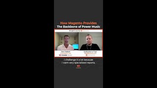 How Magento Provides The Backbone Of Power Music #shorts