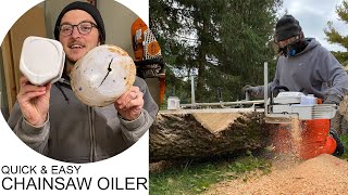 Quick & Easy Chainsaw Oiler