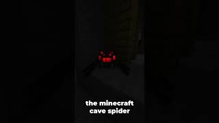 The Minecraft Cave Spider #shorts