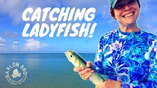 Catching LADYFISH on the Beach | Early Morning Surf Fishing on the Florida Gulf Coast | Barlow BBQ