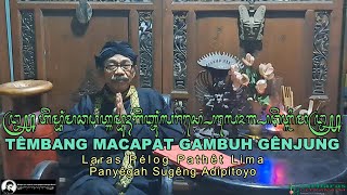 SINAU TÊMBANG MACAPAT GAMBUH GÊNJUNG LARAS PÉLOG PATHÊT LIMA, SUGENG ADIPITOYO