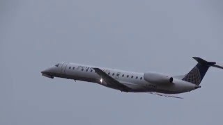 United Express ERJ-145LR (N11565) Takeoff 24L Montreal Trudeau YUL | CYUL