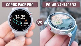 Coros Pace Pro vs Polar Vantage V3 : Is Coros Better Than Polar