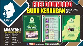 Desain Buku Kenangan Free Download