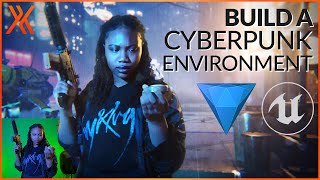 Create a Cyberpunk 2077 Environment | Unreal Engine & HitFilm Tutorial